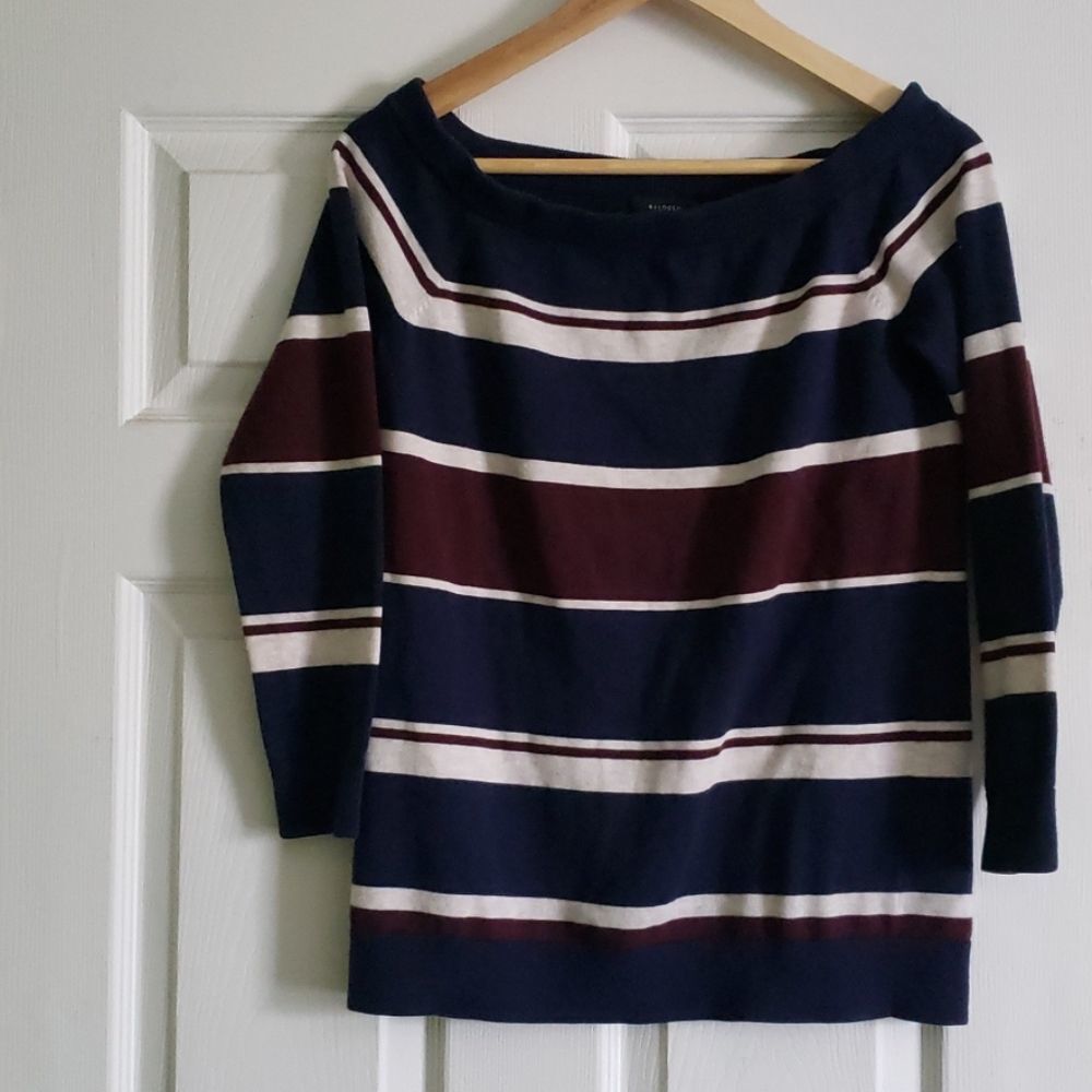 HALOGEN striped sweater